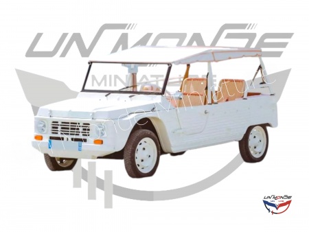 Citroen Mehari 2023 Sorbet Blanc et Rose