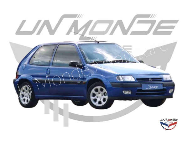 Citroen Saxo VTS 1996 Poseidon Blue