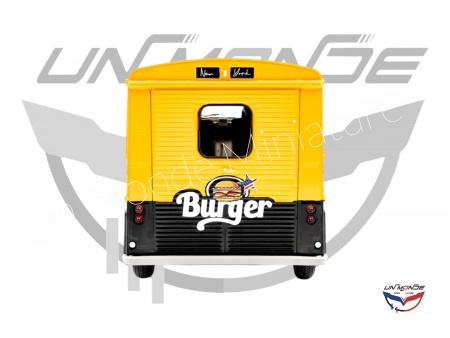 Citroen Type HY NYC Burger 1969 Yellow
