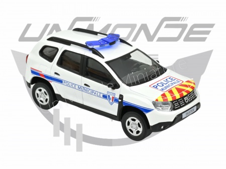 Dacia Duster 2018 Police Municipale with red striping
