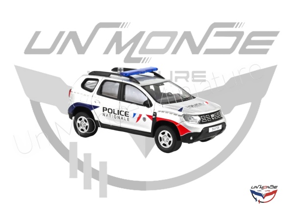 Dacia Duster 2021 Police Nationale Silver