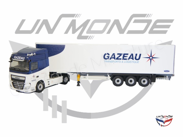Daf XF MY 2017 Space Cab Semi Transports GAZEAU