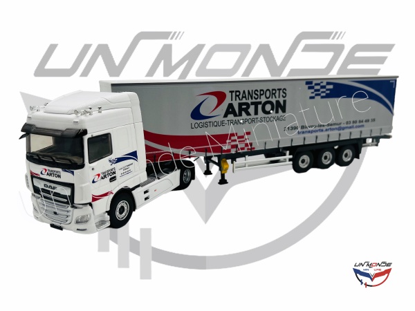 Daf XF Remorque Tautliner ARTON