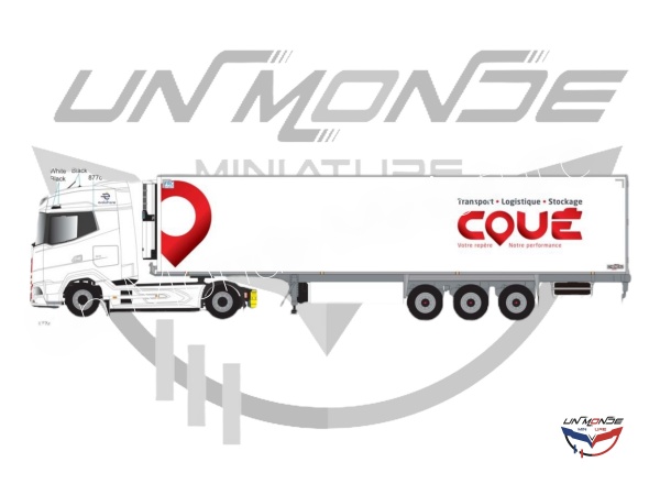Daf XG Remorque CHEREAU COUE