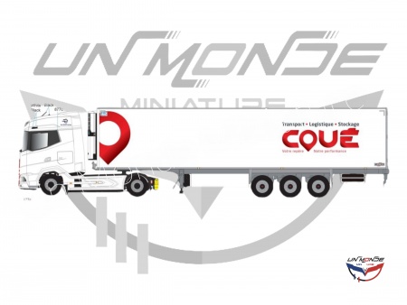 Daf XG Remorque CHEREAU COUE