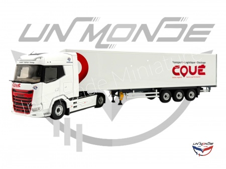Daf XG Remorque Fourgon COUE