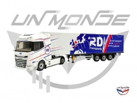 Daf XG Remorque Fourgon RDV TRANSPORTS