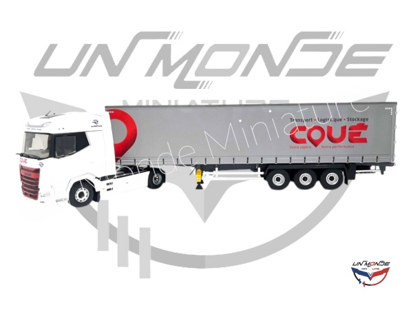 Daf XG Remorque TAUTLINER COUE