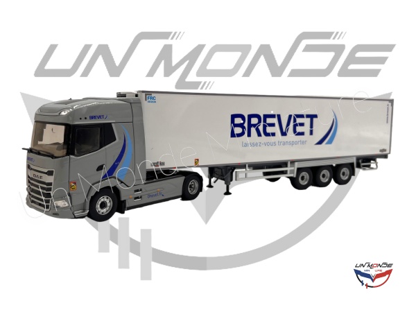 Daf XG Semi Frigo Transports BREVET