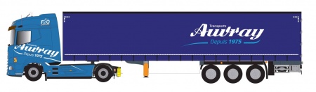 Daf XG SEMI Tautliner AUVRAY