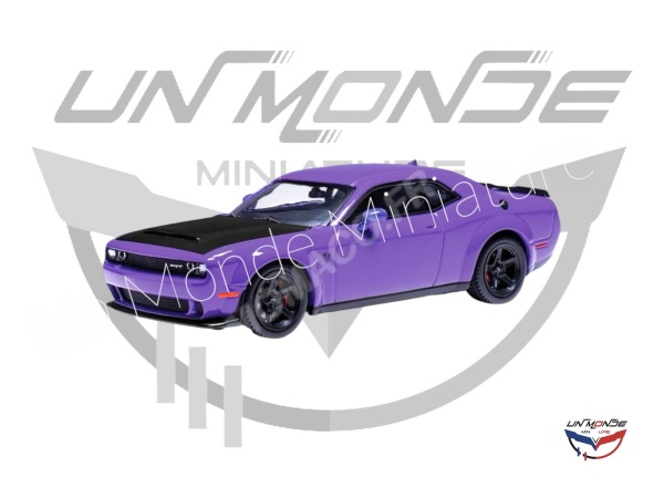 Dodge Challenger SRT Demon 2018 Violet Plum Crazy