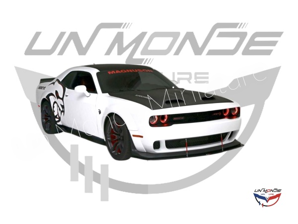 Dodge Challenger SRT Hellcat Redeye Widebody Custom 2020 White Knuckle