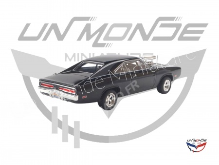 Dodge Charger Avec Motueur Sortant 1970 Black