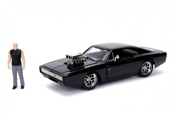 Dodge Charger Street W/Dom Toretto\'s Black 1970