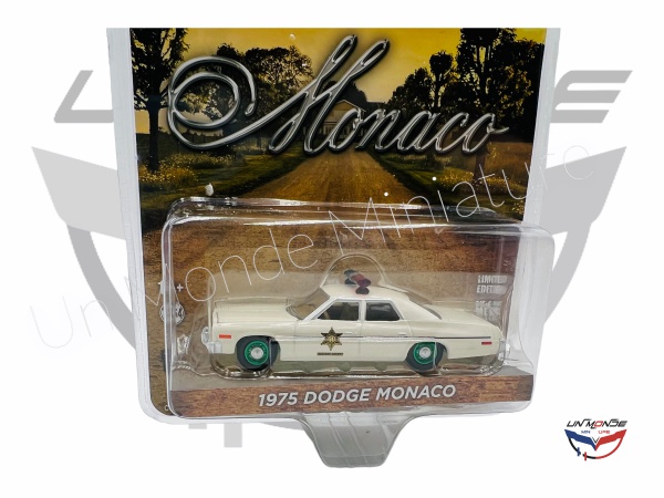 Dodge Momaco 1975 SHERIF Roues Vertes
