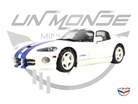 Dodge Viper GTS 1996 White