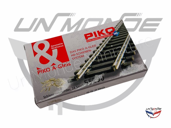 Eclisses Mtal pour Voie A Piko 24 Pices / Echelle HO