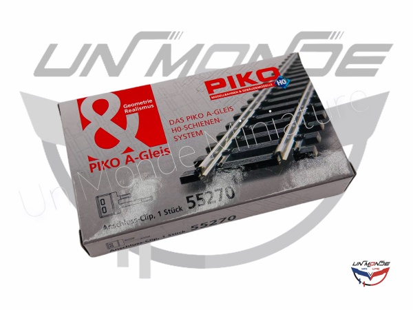 Elment d\'alimentation Voie A Avec ou sans ballast / Echelle HO