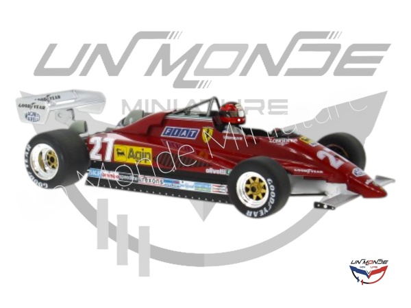 Ferrari 126C2 Formule 1 GP Belgien 1982