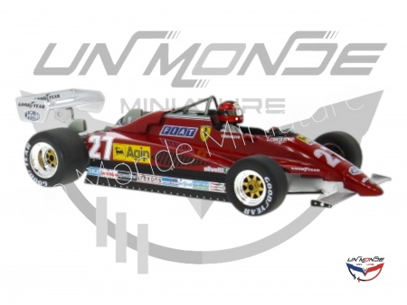 Ferrari 126C2 Formule 1 GP Belgien 1982