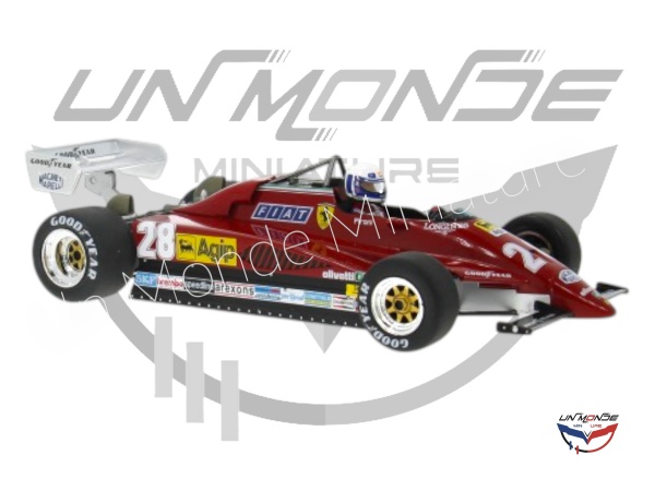 Ferrari 126C2 Formule 1 GP Monaco 1982