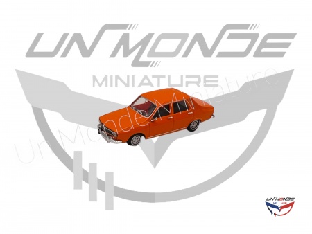 Fiat 124 Orange