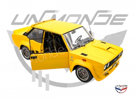 Fiat 131 Abarth 1980 Yellow