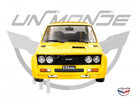 Fiat 131 Abarth 1980 Yellow