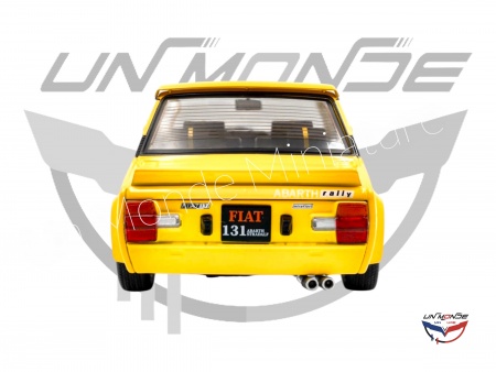 Fiat 131 Abarth 1980 Yellow