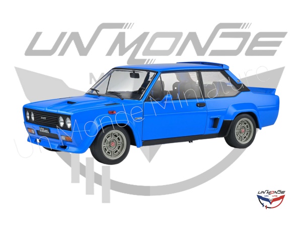 Fiat 131 Abarth Blue 1980