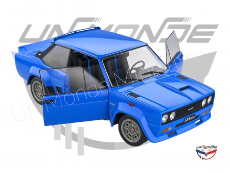 Fiat 131 Abarth Blue 1980
