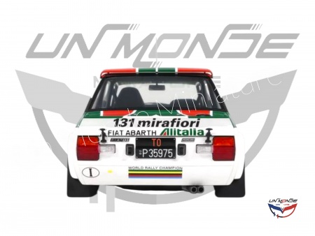 Fiat 131 Abarth MALLEN 1978 White
