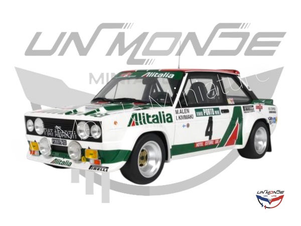 Fiat 131 Abarth MALLEN 1978 White