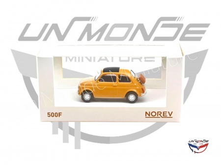 Fiat 500 F 1965 Jaune Positano Jet-Car