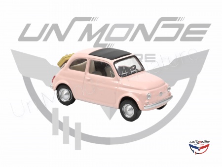 Fiat 500 F 1965 Light Pink Jet-car