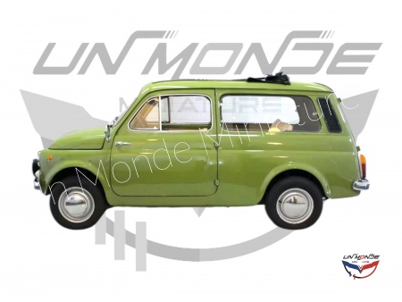 Fiat 500 Giardiniera 1964 Vert Brillant