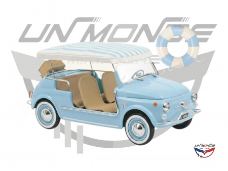 Fiat 500 Jolly 1965 Bleu