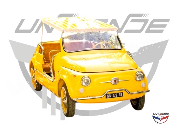 Fiat 500 Jolly 1965 Jaune