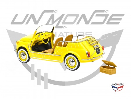 Fiat 500 Jolly 1965 Jaune