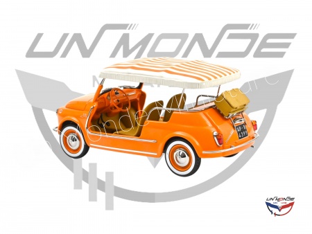 Fiat 500 Jolly 1965 Orange