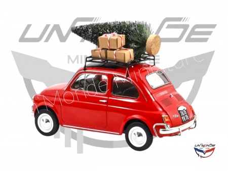 Fiat 500 L 1968 Red Christmas