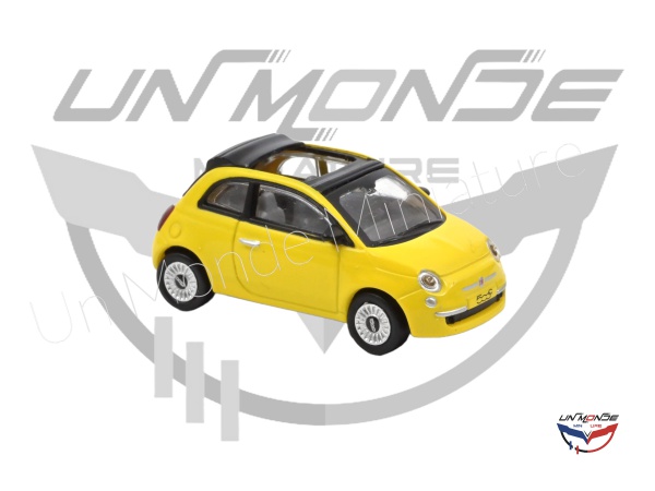 Fiat 500C 2009 Yellow