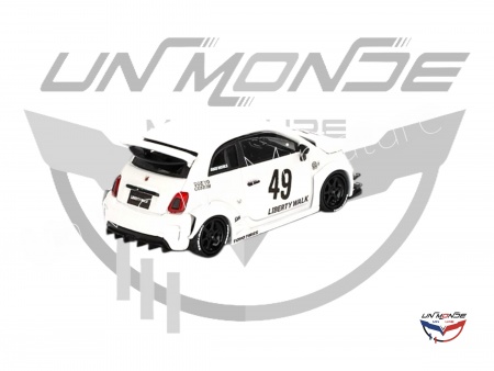 Fiat 595 Abarth LB-Works x Abas Works Gara 2024 White