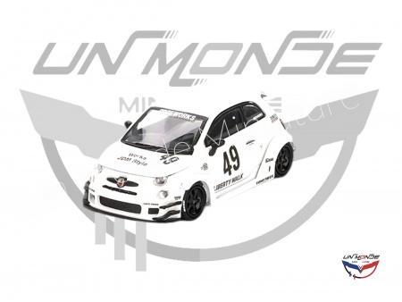 Fiat 595 Abarth LB-Works x Abas Works Gara 2024 White