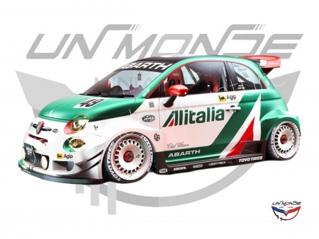 Fiat 595 Abarth Liberty Walk Body Kit Rally Tributo 2025