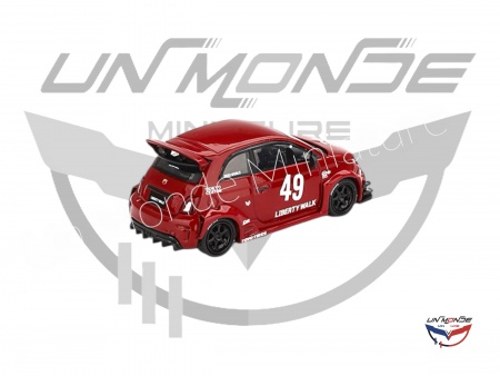 Fiat Abarth 595 LB-Works x Abas Works Red 2024