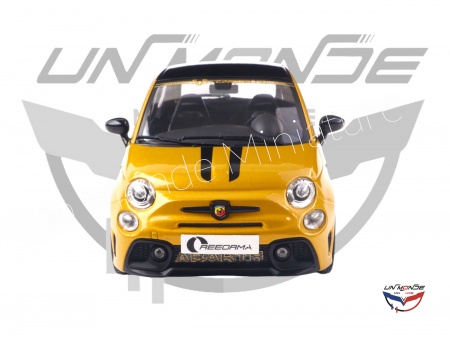 Fiat F595 Abarth Solido Works 2024 Yellow
