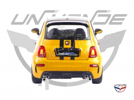 Fiat F595 Abarth Solido Works 2024 Yellow