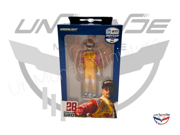 Figurine Indycar DHL #28 Romain GROSJEAN