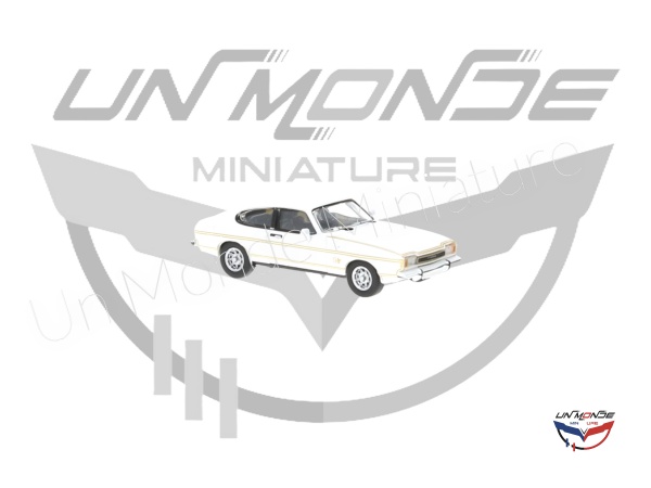 Ford Capri MK II White Decorated